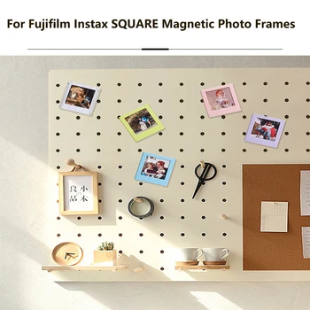 Магнитни Рамки За снимки, да Fujifilm Instax SQUARE SQ1 SQ6 SQ10 SQ20 SP-3 Филм Етикети За Публикуване На Снимки в Хладилника