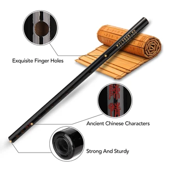 Гореща Разпродажба Бамбук Флейта Dizi Професионален Дървен Духов музикален инструмент Key of F Китайски Disi Напречен Flauta Ръчно изработени