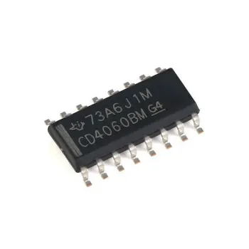 Оригинален чип на двоичен брояч пулсации CD4060BM96-SOIC-16-CMOS-14