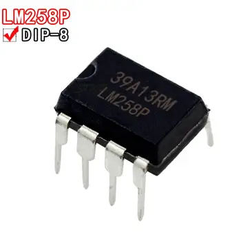 10ШТ LM258P DIP8 LM258 DIP LM258N DIP-8 нова и оригинална чип