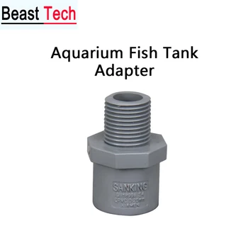 Адаптер за аквариум с външна резба Конектор от CPVC Градински Конектори за вода, за Съединение на тръби от CPVC 1 бр.