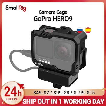 Клетка за екшън камери SmallRig Black Full за GoPro HERO9/GoPro HERO10 3083