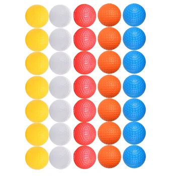Топки за голф, куха играчка за игра на голф, тренировочная пластмасов площадка за практикуване на аксесоари за интериора
