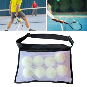 Преносима чанта за тенис топки от плат Оксфорд, чанта за съхранение на топки, Водоустойчив обекти за съхранение, Поясная чанта за спортни топки