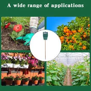 Тестер за влага на почвата за градинарство Без батерии Влагомер растения за засаждане в оранжерии
