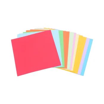 400-Листа, Сгъваема Цветна хартия, с Квадратно Оригами Ръчно изработени, Цветна хартия, ръчно изработени, Творчески занаяти собствените си ръце, Хартия за вашия офис