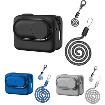 Чанта за фотоапарат, Силиконов калъф за носене, защитната обвивка от надраскване, кутия за камера, защитна кутия за Insta360 GO3