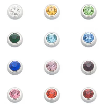 Безплатна доставка! 120 бр., разноцветни кръгли плаващи висулки с кристали, подходящи за прозрачно подвескам-медальонам