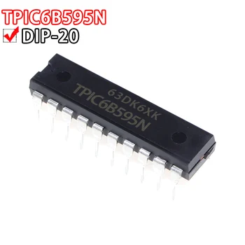 5ШТ TPIC6B595N TPIC6B595 сменяем чип сдвигового букви DIP-20 за преброяване на броя