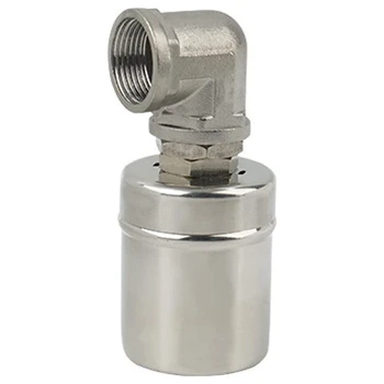 Поплавковый клапан, автоматичен плаващ сферичен кран, Поплавковый клапан, Резервоар за вода от неръждаема стомана, Автоматичен изравнител, преминете на ниво 25 мм