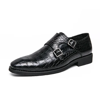 Дишащи Черни Обувки за шофиране без шнур, по-Големи Размери 38-48, Мъжки Ежедневни обувки от естествена кожа, Луксозна марка 2023, Мъжки Лоферы, Мокасини