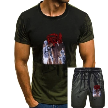 Тениска на Death Human, тениска M-3XL, тениски от САЩ, неподправена тениска дет-метъл група, нова