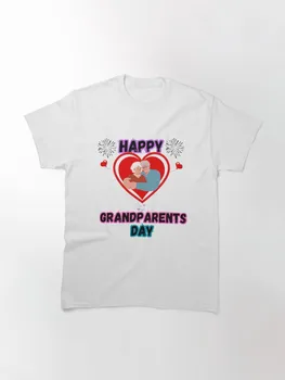 Национален ден на баби и дядовци 2023, нови тениски, Мъжки памучни тениски за почивка на Главната улица
