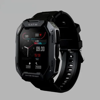 2023 Нов Мъжки часовник Мъжки Умен часовник IP68 5ATM Водоустойчив Спортен предавател на открито, Фитнес монитор здраве За Android истински