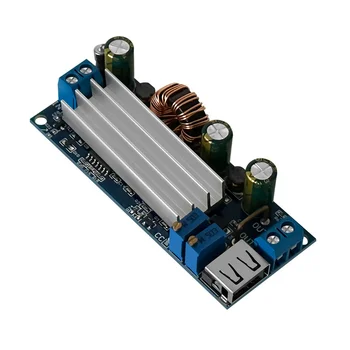 2-24 В Низковольтный специален модул за усилване на мощност 80 W Постоянен ток с една литиева батерия USB 18650