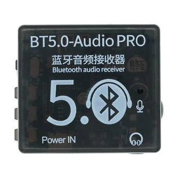 Аудиомодуль BT5.0 PRO с калъф, такса за аудио-MP3 декодер с микрофон, Авто аудиоусилитель без загуба, аудиоприемник 