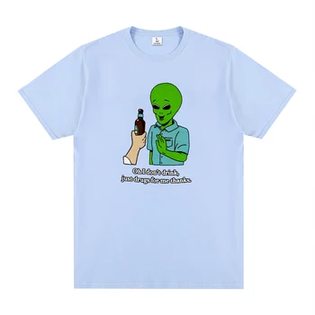 Мъжки Тенденция риза в стил хип-хоп с Монограм, Къс ръкав от 100% Памук, Реколта тениска Ripndip, Бутик Годишен Мъж на Улицата Тренд Дрехи