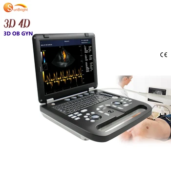 SUN-906A преносим ултразвуков апарат за бременни, професионални медицински уреди, 3D цветен Доплер