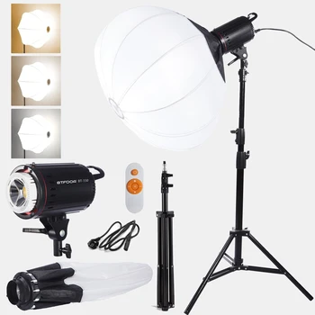 150 Watt Led фенер Софтбокс за Фотография, Комплект осветление за Видео, постоянна светлина 2800 До-До 5600, Професионална студийная ключова лампа за стрелба