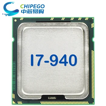 Четириядрен процесор Core I7-940 i7 940 с честота 2,9 Ghz, 130 W 8 М LGA 1366 В наличност НА СКЛАД