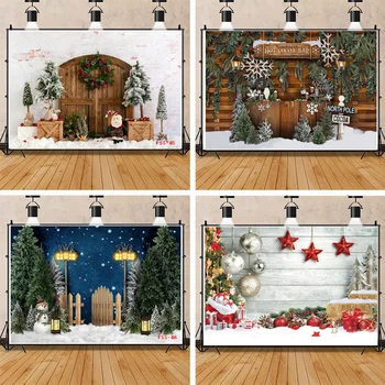 SHENGYONGBAO Елегантна Коледна Украса на Интериора на Дома, Фонове, за снимки във формата на бор, подпори, на фона на фото студио AA-41